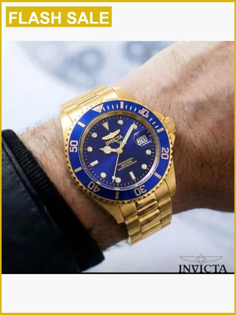 Men's Pro Diver Quartz Watch Stainless Steel 40mm 200m Water Resistant